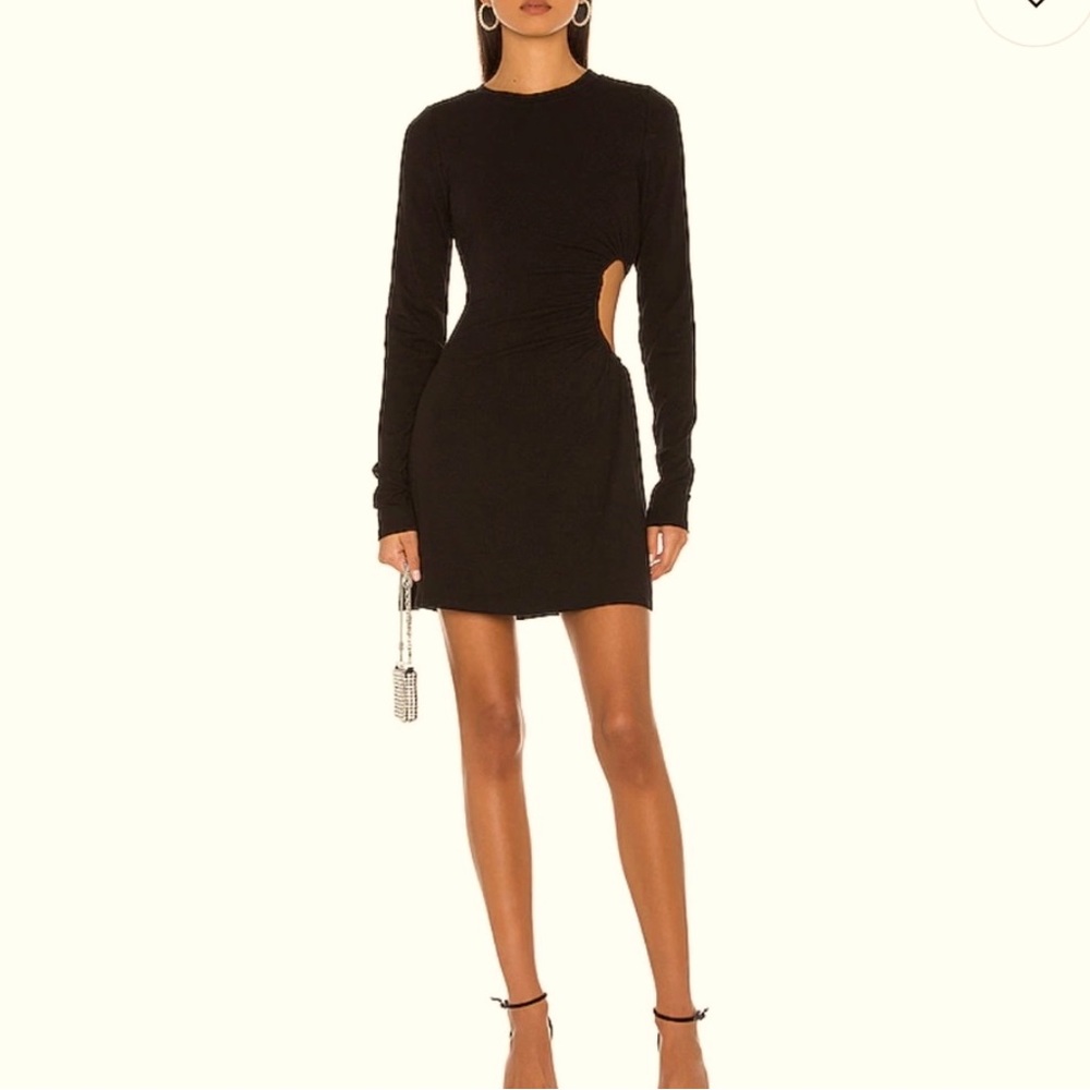 AFRM Marlowe dress in Noir